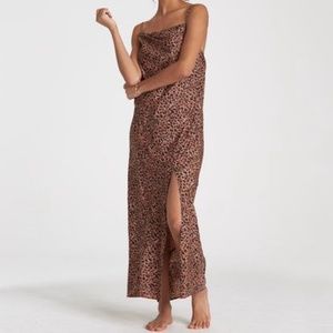 Billabong Love Bias Leopard Dress